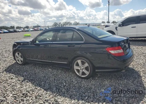 2010 Mercedes-Benz C 300 из США, поврежденный, VIN WDDGF5EB9AR126056